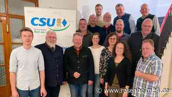 Jahreshauptversammlung der CSU Rott am Inn mit Neuwahlen