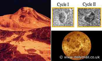 Venus IS volcanically active: Scientists find 'strong evidence' of eruptions and lava flows