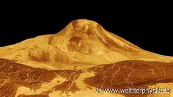 Aktiver Vulkan auf der Venus