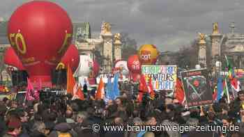 Frankreich: Neue Proteste kurz vor Votum über Rentenreform