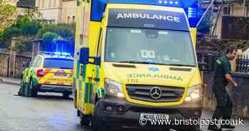Man taken to hospital after police called to 'concern for welfare' in Bristol street