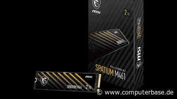 Neue SSDs: MSI Spatium M461 mit Phison E21T für die Mittelklasse