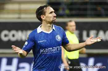 Een tevreden Sven Kums deelt een sneer uit aan de Ghelamco Arena: &quot;Het was heel leuk om te voetballen op een perfect veld&quot;