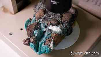 Brazilian researchers find 'terrifying' plastic rocks on remote island