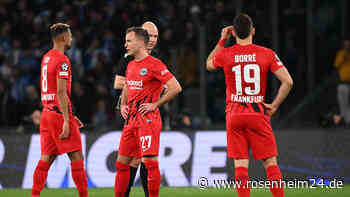 Eintracht Frankfurt chancenlos in Neapel – Aus in der Champions League nach deutlicher Pleite