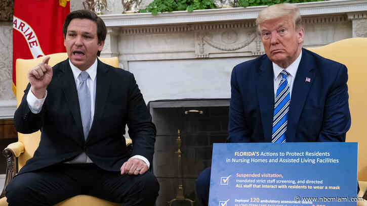 Trump Allies File Ethics Complaint Against Florida Gov. DeSantis