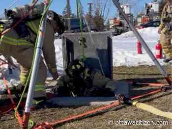 Firefighters extinguish blaze in tunnel at Tunney's Pasture