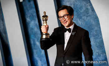 Ke Huy Quan says Oscars speech was a chance to 'publicly' thank his refugee parents