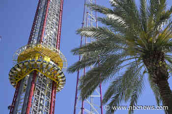 Workers dismantle Florida ride where Missouri 14-year-old fell to his death