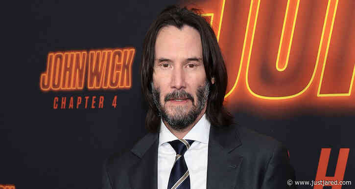 Keanu Reeves Brings 'John Wick: Chapter 4' to NYC!