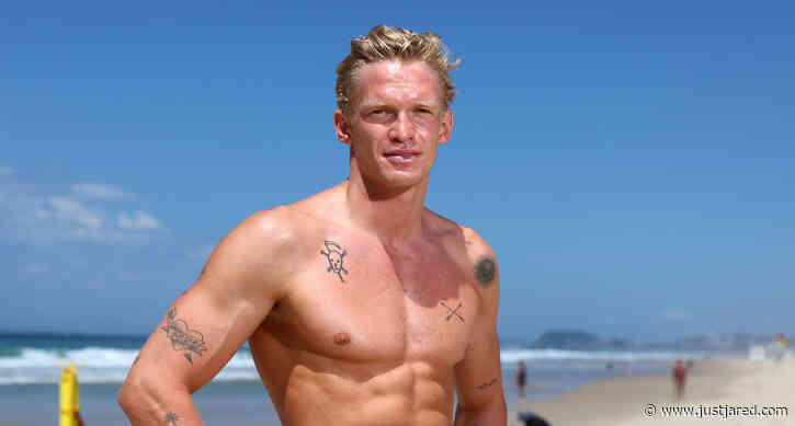 Cody Simpson Goes Shirtless, Bares Ripped Body During Beach Safety Demonstration in Australia