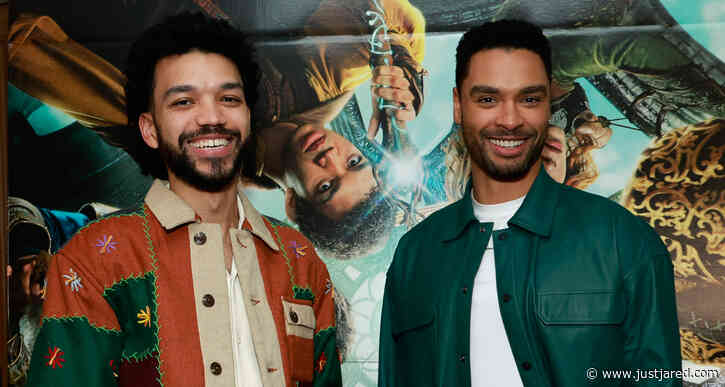 Rege-Jean Page & Justice Smith Buddy Up for 'Dungeons & Dragons: Honor Among Thieves' Tastemaker Event in NYC