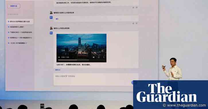 Chinese ChatGPT rival from search engine firm Baidu fails to impress