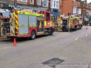 Child and adults led to safety in South Tottenham blaze