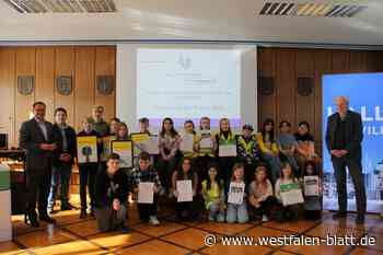 Bad Oeynhausen: Stadt zeichnet junge Umweltschützer aus