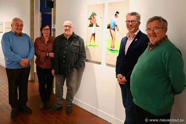 François Lagast toont nog tot 23 april acrylwerken over visserij en toerisme