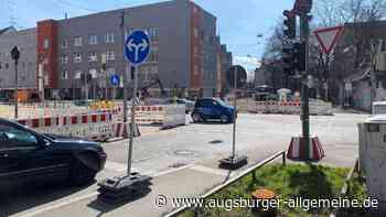 Die Stadt Augsburg reagiert auf Staus an der Stadtbad-Kreuzung