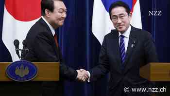 Den gemeinsamen Feind im Blick: Japan und Südkorea rücken enger zusammen