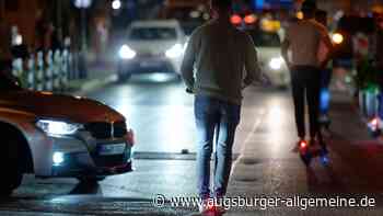 E-Scooter-Fahrer fährt unter Drogeneinfluss durch die Innenstadt