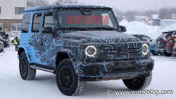 Mercedes-Benz EQG keeps concept's looks in spy photos