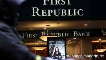 First Republic Bank: US-Großbanken erwägen beträchtliche Kapitalspritze