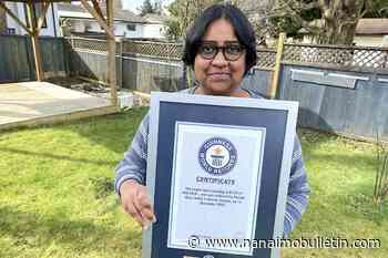 B.C. woman’s world record-setting spice painting now crumpled in a cardboard box