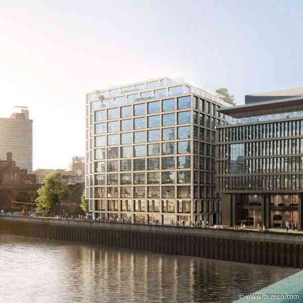 Dezeen Debate features BIG's "attractive and fun" plans for River Thames office