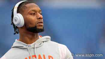 Bengals RB Mixon won't be indicted, officials say