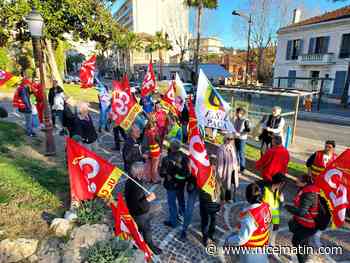 Réforme des retraites: manifestation surprise devant la mairie du Cannet