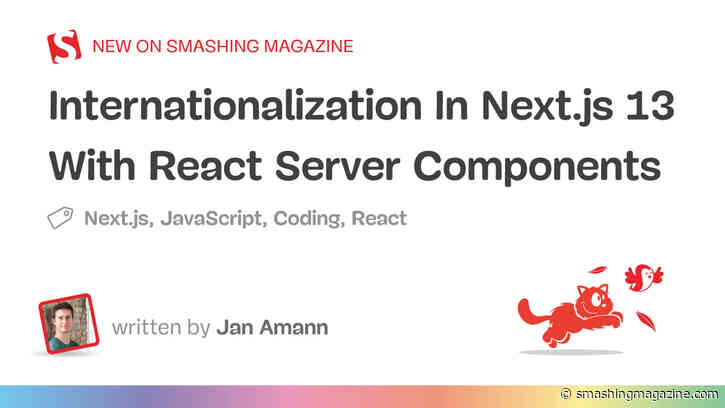 Internationalization In Next.js 13 With React Server Components