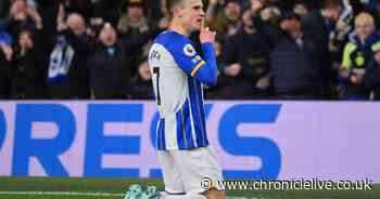 Newcastle United told Brighton have a better chance of finishing in the top four