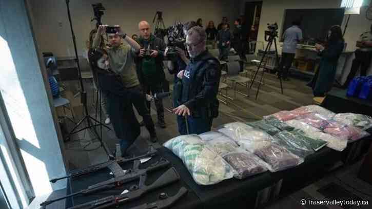B.C. Mounties announce results of organized crime drug investigations