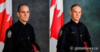 Father-to-be and ‘snow angel’: Slain Edmonton officers Travis Jordan and Brett Ryan remembered