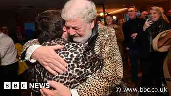 An Irish Goodbye: Oscar winners greeted by loved ones at Belfast homecoming