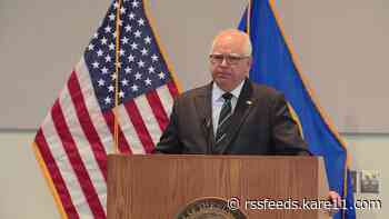 Gov. Walz reveals updated budget with added public safety dollars