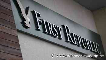 First Republic: J.P. Morgan Chase, Bank of America und Goldman Sachs stützen wackelnde Bank