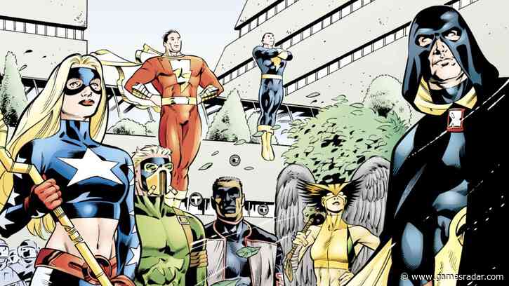 The comic history of Shazam and the Justice Society