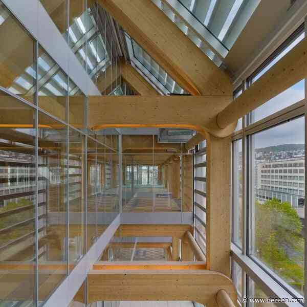 Shigeru Ban's timber-skeleton Tamedia building left engineers "incredulous"