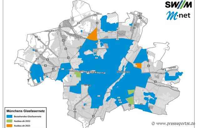 Glasfaserausbau für München 2023: SWM und M-net erschließen weitere 17.600 Haushalte und Gewerbebetriebe