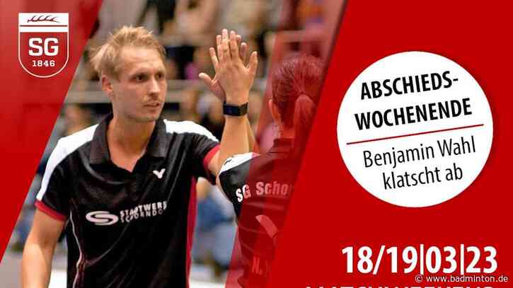 1. BL: Benjamin Wahl verabschiedet sich