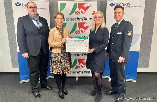 Starker Partner für #sicherimDienst / Unfallkasse Nordrhein-Westfalen tritt Präventionsnetzwerk bei