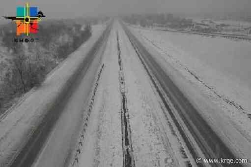 PHOTOS: Snow causes difficult driving conditions across New Mexico