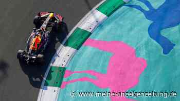 Formel 1: Verstappen mit klarer Trainingsbestzeit