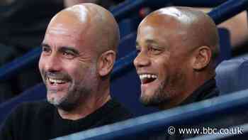 Manchester City v Burnley: Pep Guardiola prepares to welcome back 'legend' Vincent Kompany