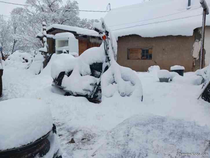 Preliminary snow totals from March 17 storm