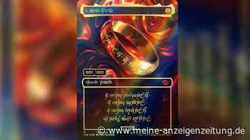 Ein Ring sie zu knechten – Sammler bietet 100.00 Dollar für Spielkarte