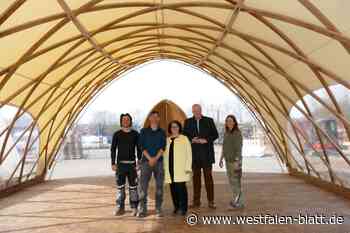 Architektur-Hingucker bereichern Landesgartenschau in Höxter