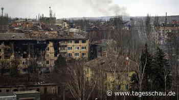 Liveblog: ++ Ukraine: Weiter russische Angriffe auf Bachmut ++