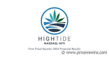 High Tide Reports Second Consecutive Quarter of Record Revenue and Adjusted EBITDA; $118 Million and $5.5 Million, Respectively