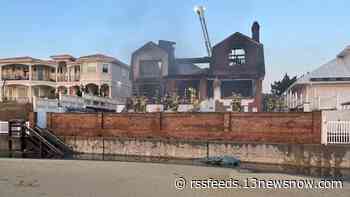 House under renovation catches fire on Virginia Beach Oceanfront